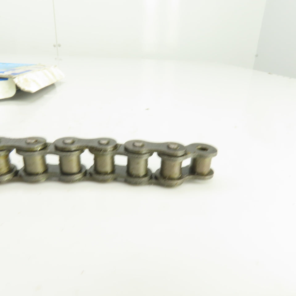 HKK No. #50 Single Row Solid Bushing Riveted Roller Chain 70" Long 5/8" Pitch