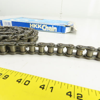 HKK No. #50 Single Row Solid Bushing Riveted Roller Chain 70" Long 5/8" Pitch