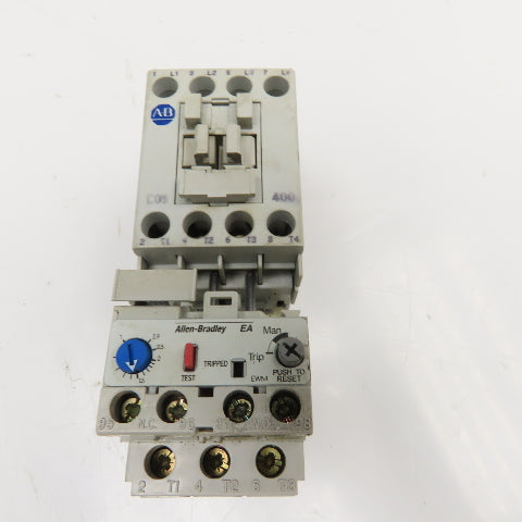 Allen Bradley 100-C09D400 193-EA1DB Contactor Relay 600V 7.5Hp 1.0-2.9A Trip