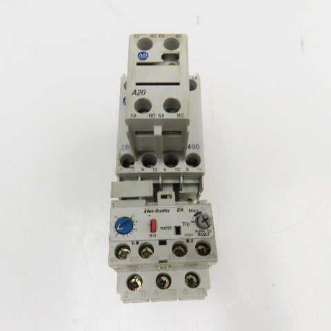 Allen Bradley 100-C09D400 193-EA1EB Contactor Relay 600V 7.5Hp 1.6-5.0A Trip