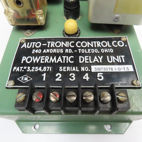 Auto-Tronic Control Inc. Powermatic Delay Unit