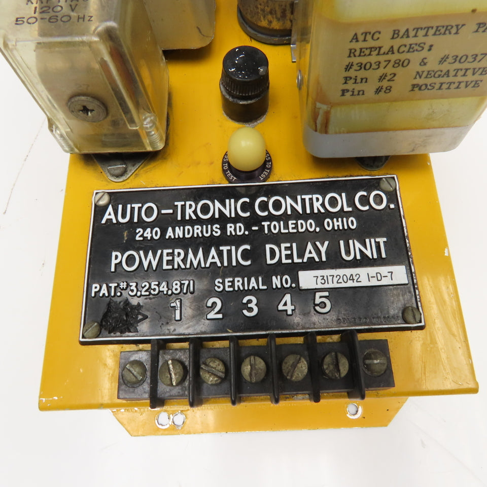 Auto-Tronic Control Inc. Powermatic Delay Unit