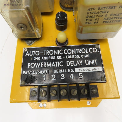 Auto-Tronic Control Inc. Powermatic Delay Unit