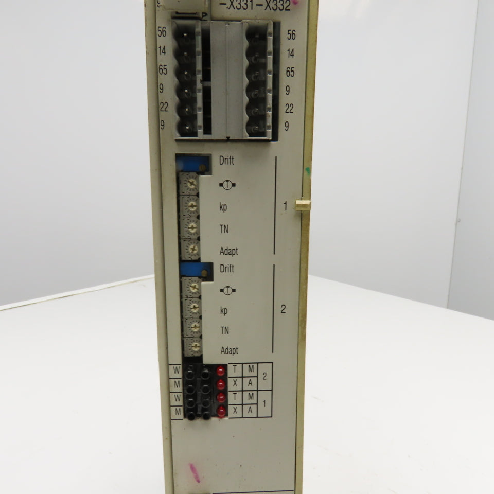 Siemens 6SN1123-1AB00-0AA2 Simodrive Control Unit 6SN1118-0AE11-0AA1 Card