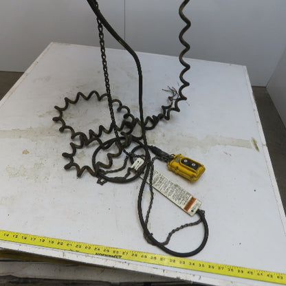 P & H A226-11 1/2 Ton Electric Chain Hoist 20'  Lift 480V 3Hp W/Push Trolley