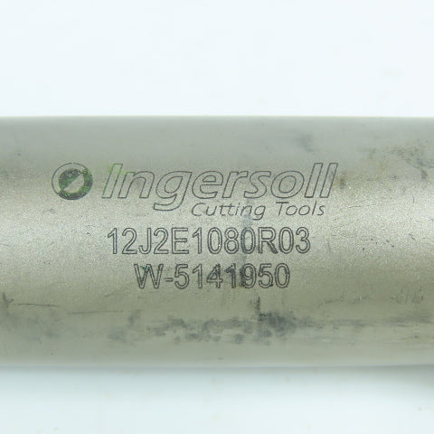 Ingersoll 12J2E1080R03 1" Indexable End Mill 1" Weldon Shank 8" OAL
