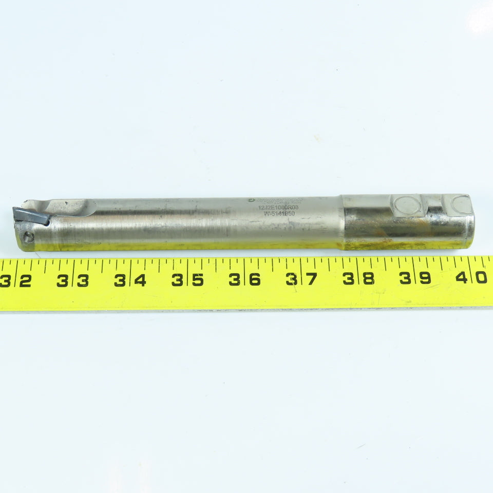 Ingersoll 12J2E1080R03 1" Indexable End Mill 1" Weldon Shank 8" OAL
