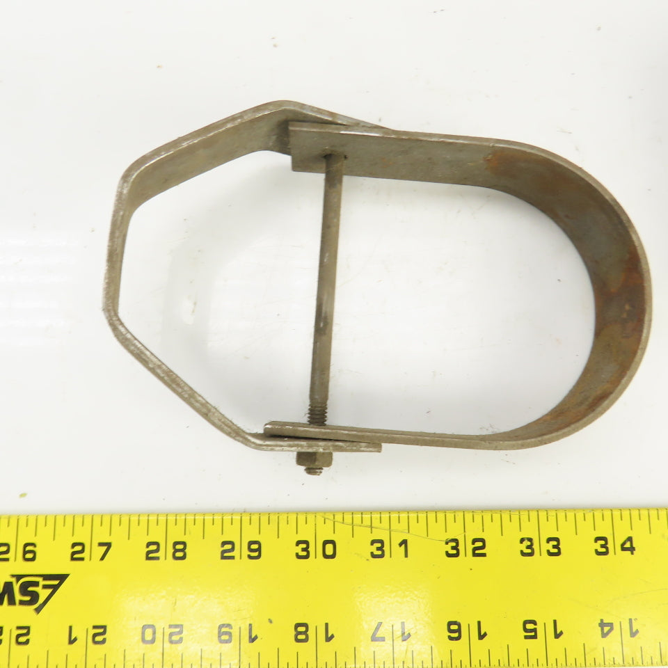 3-1/2" Pipe Pivoting Steel Anvil Clevis Hanger 6-5/8" H Lot Of 6