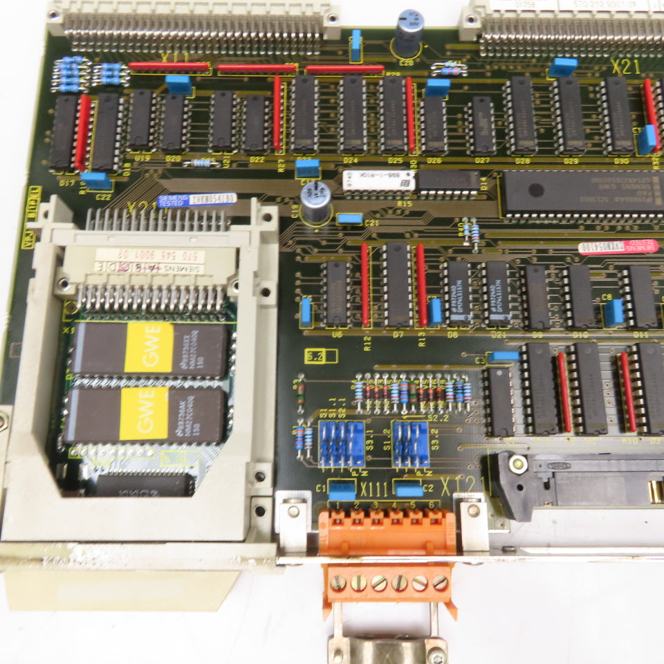 Siemens 6FX1121-2BA03 Sinumerik Circuit Board