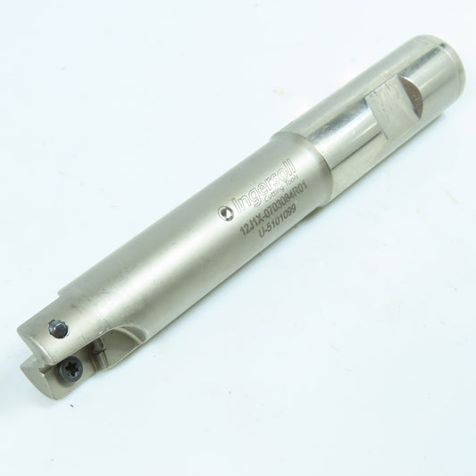 Ingersoll 12J1X-0703084R01 3/4" Indexable End Mill 3/4" Weldon Shank 5" OAL