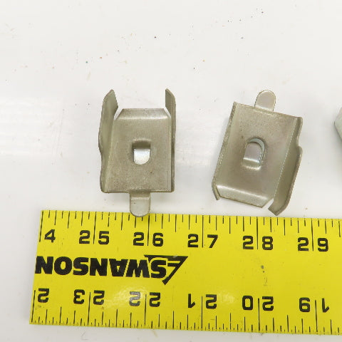 Global Industrial Style Extra Shelf Clips Lot Of 8