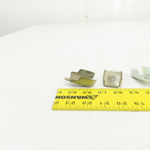Global Industrial Style Extra Shelf Clips Lot Of 8