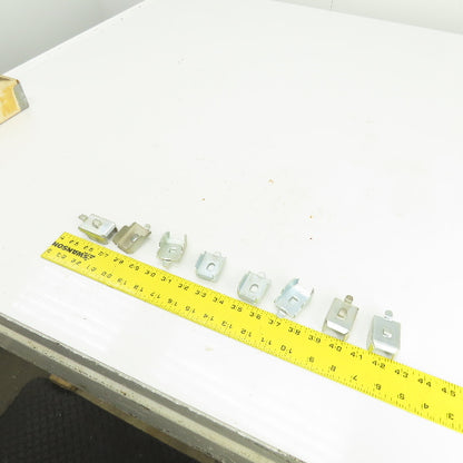Global Industrial Style Extra Shelf Clips Lot Of 8