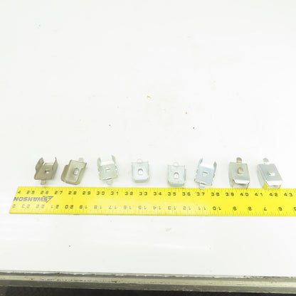 Global Industrial Style Extra Shelf Clips Lot Of 8