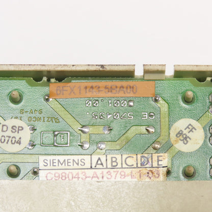 Siemens 6FX1143-5BA00 Sinumerik Battery Unit