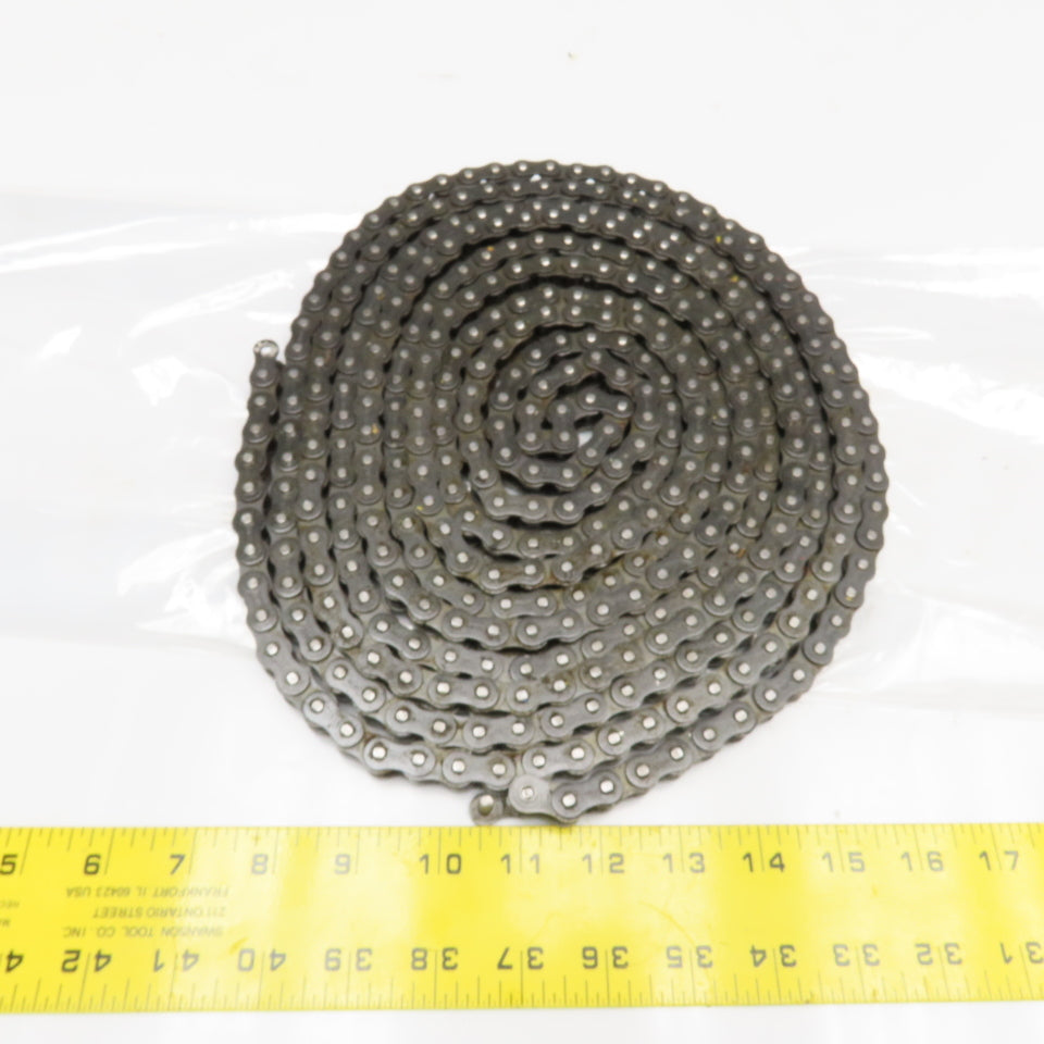RS40 ANSI #40 Single Row Riveted Roller Chain 16'