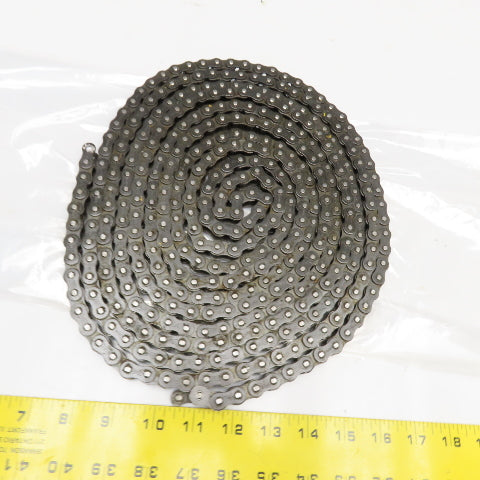 RS40 ANSI #40 Single Row Riveted Roller Chain 16'