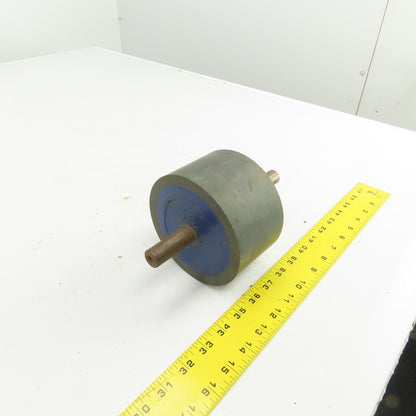 5" OD 3-1/8" Between Frame 3/4" Axle Smooth Rubber Gravity Conveyor Roller
