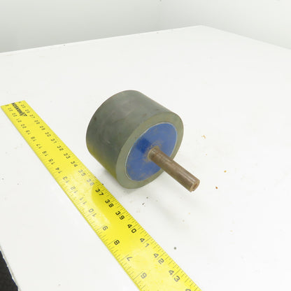 5" OD 3-1/8" Between Frame 3/4" Axle Smooth Rubber Gravity Conveyor Roller