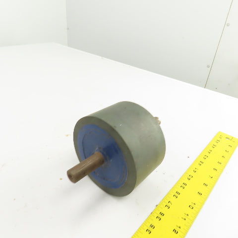 5" OD 3-1/8" Between Frame 3/4" Axle Smooth Rubber Gravity Conveyor Roller