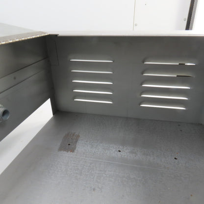 22" x 14-1/2" x 8-3/4" Free Standing Vented Steel Electrical Enclosure