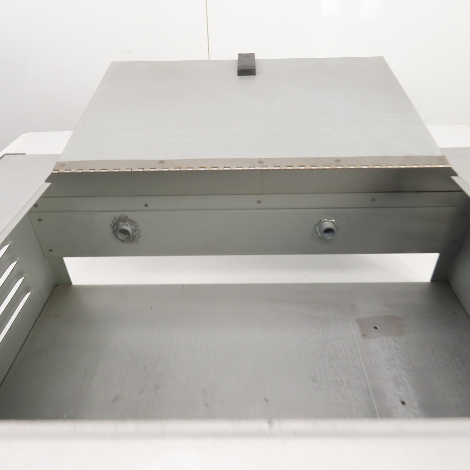 22" x 14-1/2" x 8-3/4" Free Standing Vented Steel Electrical Enclosure