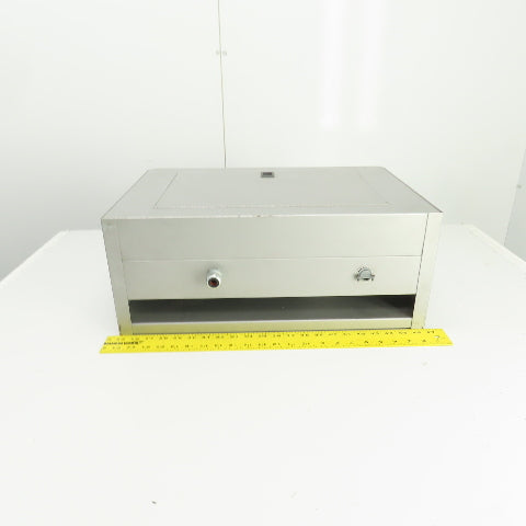 22" x 14-1/2" x 8-3/4" Free Standing Vented Steel Electrical Enclosure
