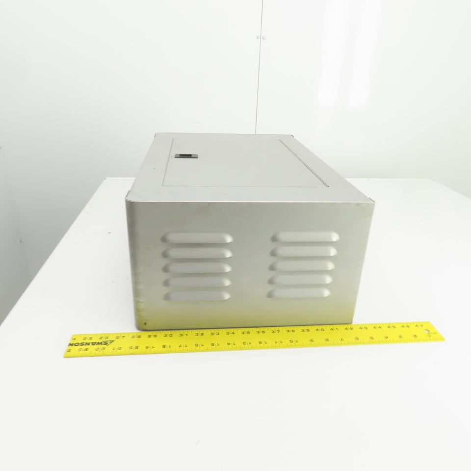 22" x 14-1/2" x 8-3/4" Free Standing Vented Steel Electrical Enclosure