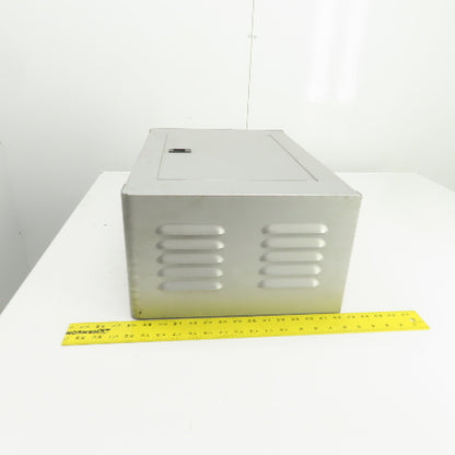 22" x 14-1/2" x 8-3/4" Free Standing Vented Steel Electrical Enclosure