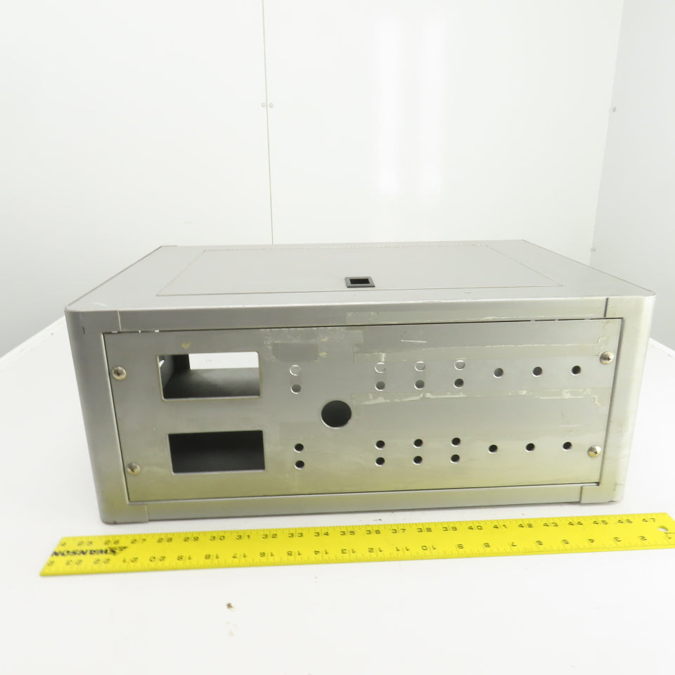 22" x 14-1/2" x 8-3/4" Free Standing Vented Steel Electrical Enclosure
