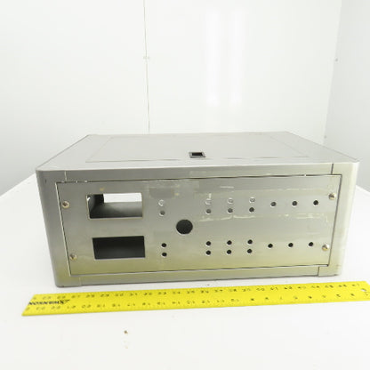 22" x 14-1/2" x 8-3/4" Free Standing Vented Steel Electrical Enclosure