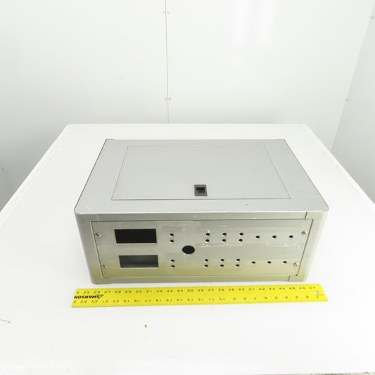 22" x 14-1/2" x 8-3/4" Free Standing Vented Steel Electrical Enclosure