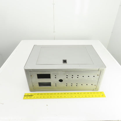 22" x 14-1/2" x 8-3/4" Free Standing Vented Steel Electrical Enclosure