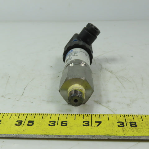 WIKA 891.23.520 S-11 Pressure Transmitter Switch 0-3000 PSI 10-30VDC 1/4" NPT
