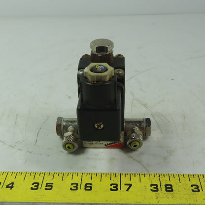 Camozzi 638-150-A6E Solenoid Valve 220V 1Ph 1/4" NPT