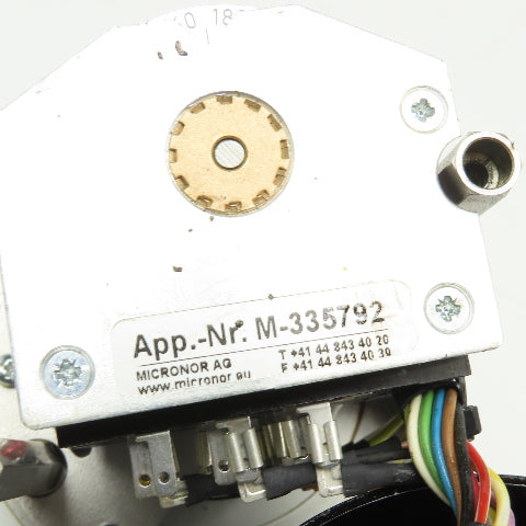 Micronor M-335792 Position Transducer Encoder 3/8" Shaft