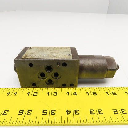 Vickers DGMX 1 3PP AW 22 B Hydraulic Pressure Reducing Sandwich Valve 4500PSI