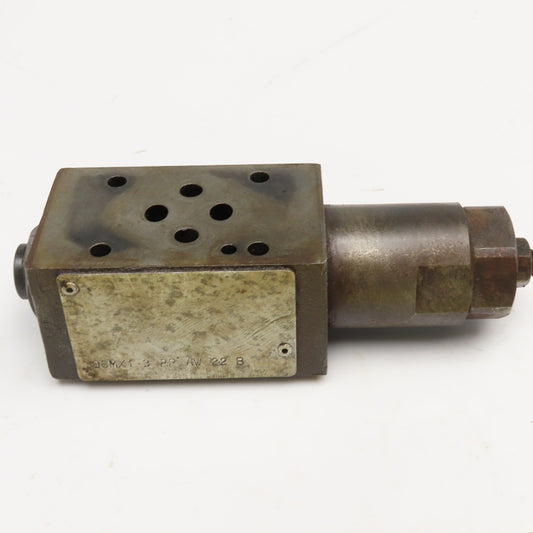 Vickers DGMX 1 3PP AW 22 B Hydraulic Pressure Reducing Sandwich Valve 4500PSI