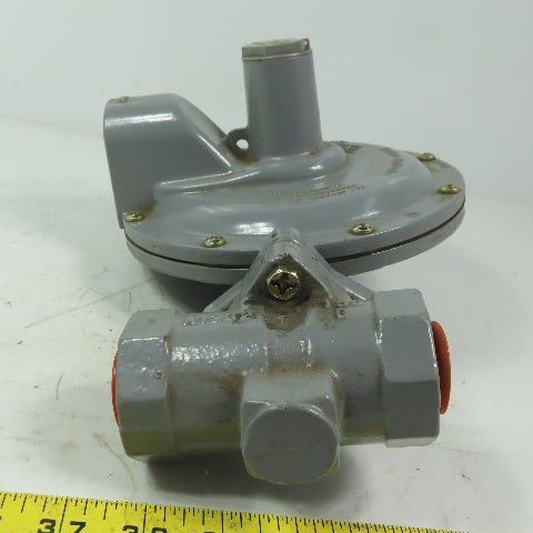 Fisher Controls S100K Gas Pressure Regulator 5.5-8.5 WC W/Relief Valve 3/4" NPT