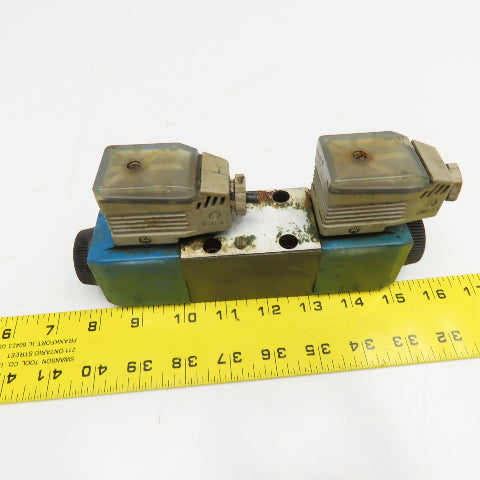 Vickers DG4V-3-6C-M-U-B6-60 4/3 Position Float Center Directional Valve 120V