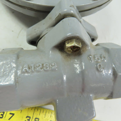 Fisher Controls S100K Gas Pressure Regulator 5.5-8.5 WC W/Relief Valve 3/4" NPT