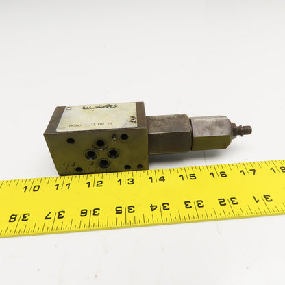 Vickers DGMC 3 PT BW 31 Adjustable Pressure Relief Valve