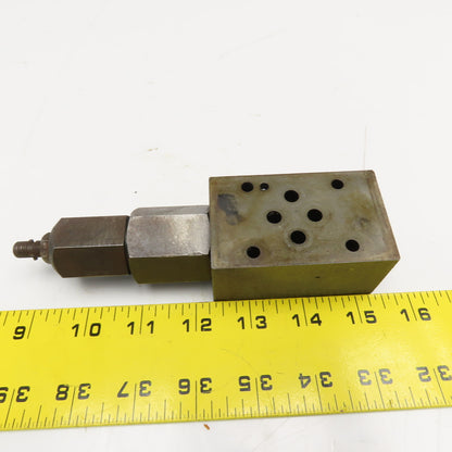 Vickers DGMC 3 PT BW 31 Adjustable Pressure Relief Valve