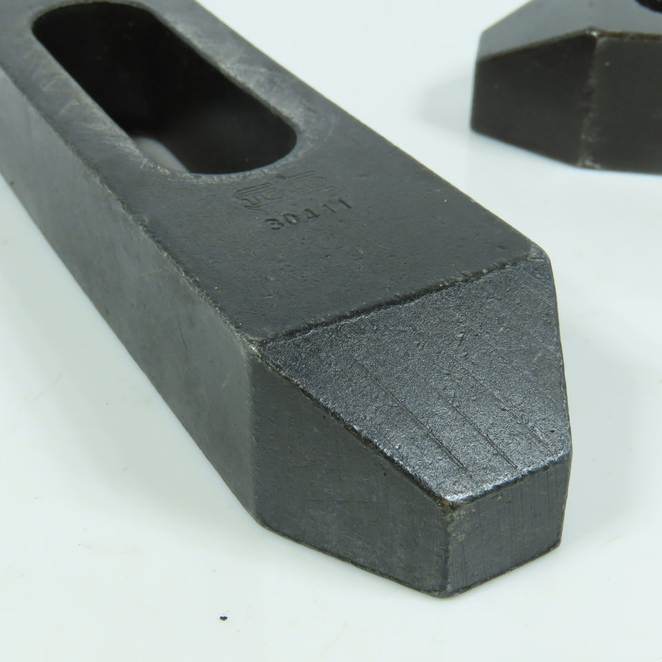TE-CO 30411 Setup Hold Down Plain Heel Clamp 6" L x 1-1/2" W x 3/4" Slot Lot/2