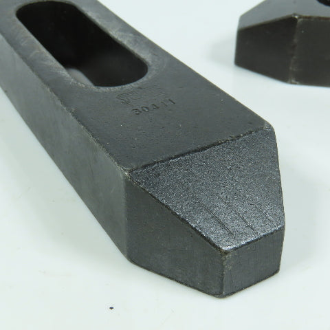 TE-CO 30411 Setup Hold Down Plain Heel Clamp 6" L x 1-1/2" W x 3/4" Slot Lot/2