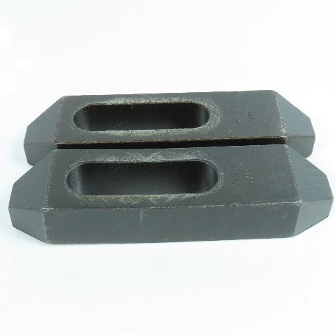 TE-CO 30411 Setup Hold Down Plain Heel Clamp 6" L x 1-1/2" W x 3/4" Slot Lot/2