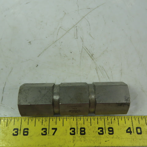 Swagelok SS-8CP4-10 Fixed Pressure 10 psig Poppet Check Valve 1/2" NPT