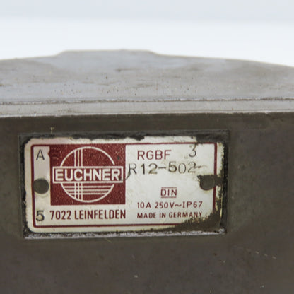 Euchner RGBF- 3-R12-502 3 Position Roller Multi Limit Switch 250V