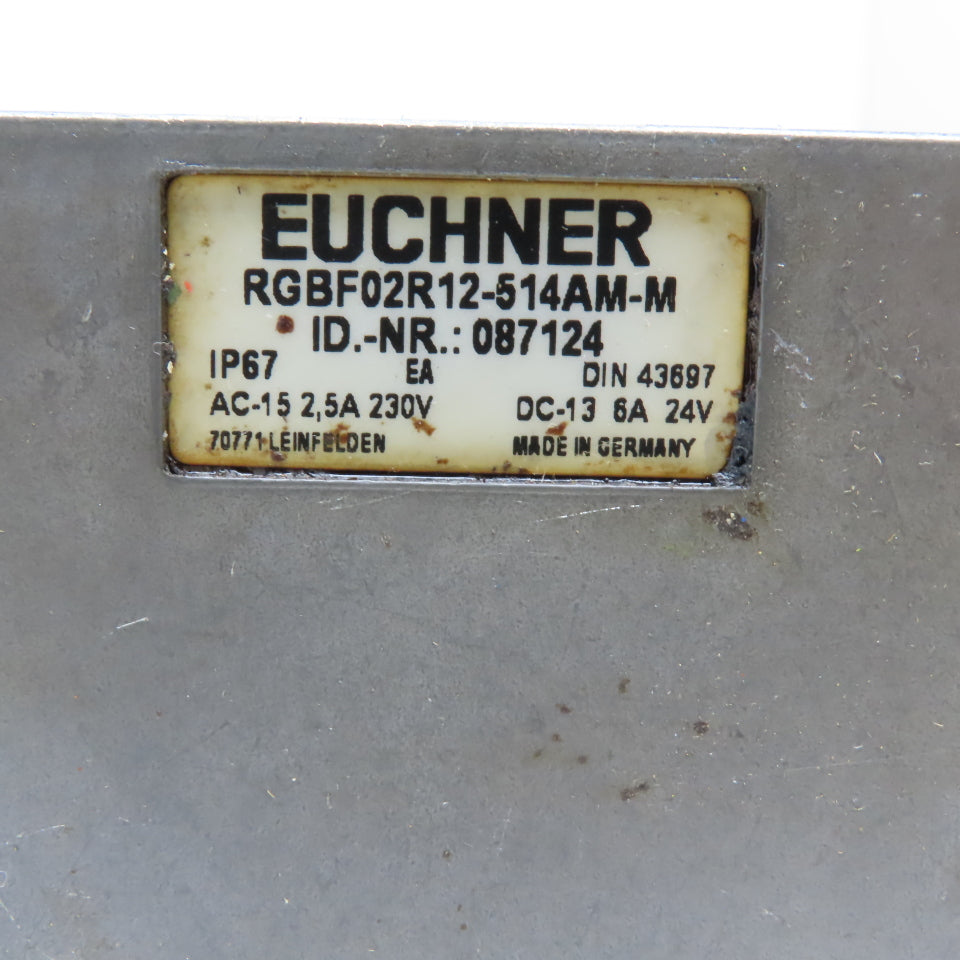 Euchner RGBF02R12-514AM-M 2 Position Roller Multi Limit Switch 250V