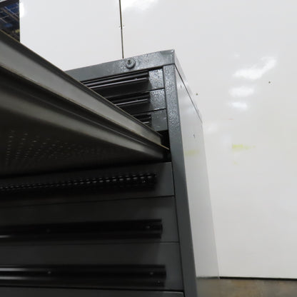 9 Drawer Industrial Parts Tool Storage Shop Cabinet 28" x 28" x 39-1/2"